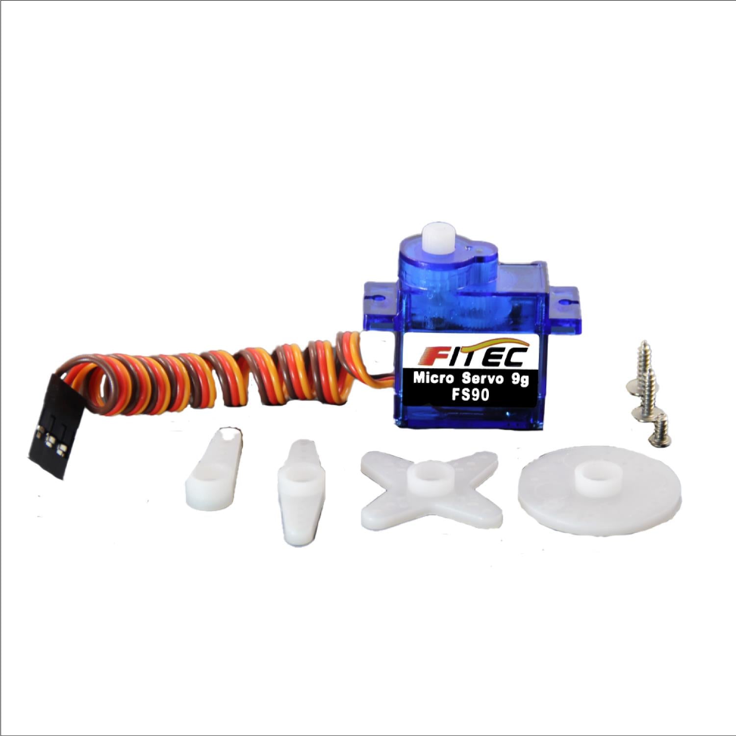 SG90 Micro Servo Motor (9g, 180°) — 3-Pack