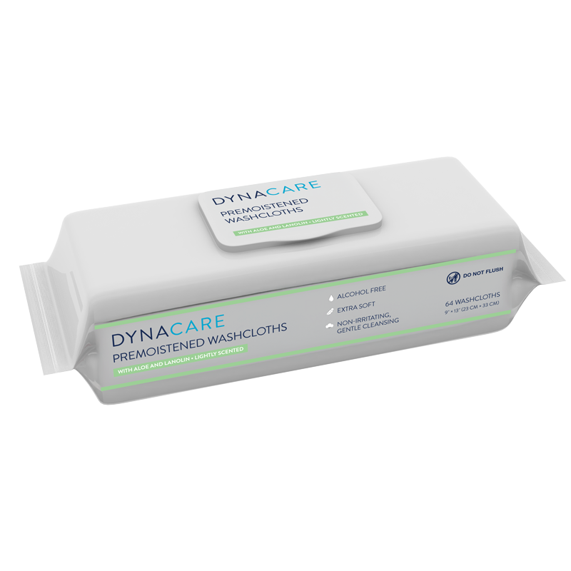 Dynarex 1319 Premoistened Washcloth Refills