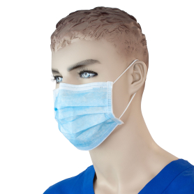 Dynarex 2201 Procedure Face Mask w/ Ear Loop