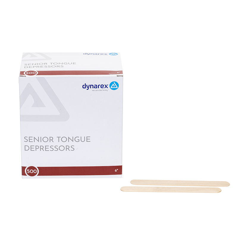 Dynarex 4312 Tongue Depressors Wood - Non-Sterile