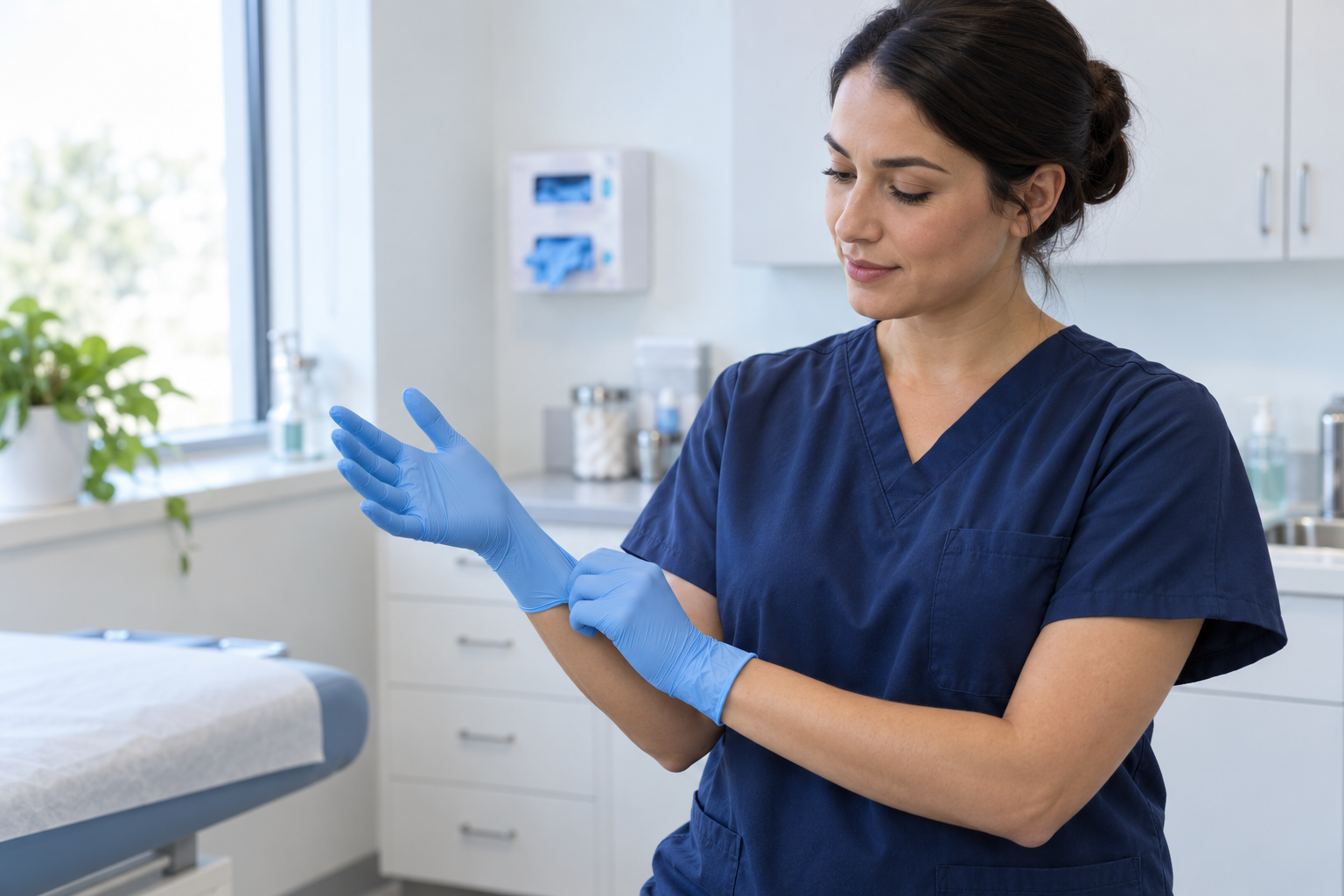 AI-generated illustrative care setting